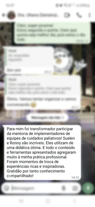 depoimento dos mentorados - uliana